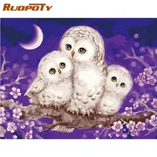 RUOPOTY DIY Oil Painting By Number HandPainted 40x50cm Frame Unique Gift For Kids Bedroom Decoraiton White Owl Animal Oil Paint
RUOPOTY DIY Oil Painting By Number HandPainted 40x50cm Frame Unique Gift For Kids Bedroom Decoraiton White Owl Animal Oil Paint