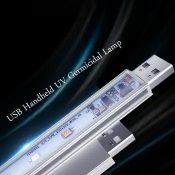 Handheld UV Sanitizer Light USB Portable Wardrobe Toilet Kitchen Disinfection Led Tube UVC Bactericidal Mites Lamp UV Flashlight
Handheld UV Sanitizer Light USB Portable Wardrobe Toilet Kitchen Disinfection Led Tube UVC Bactericidal Mites Lamp UV Flashlight