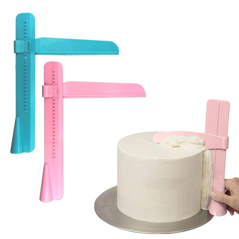 Adjustable Fondant Spatulas Cake Edge Smoother Scraper Cream Decorating DIY Bakeware Tableware Kitchen Cooking Tool
Adjustable Fondant Spatulas Cake Edge Smoother Scraper Cream Decorating DIY Bakeware Tableware Kitchen Cooking Tool