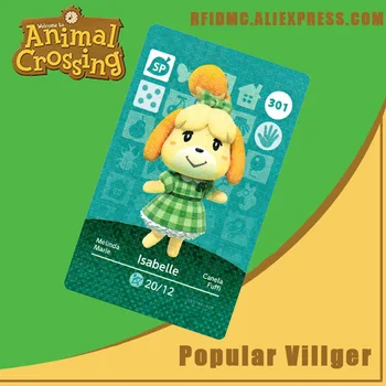 301 Isabelle (ACHHD) Animal Crossing Card Amiibo for New Horizons 
301 Isabelle (ACHHD) Animal Crossing Card Amiibo for New Horizons