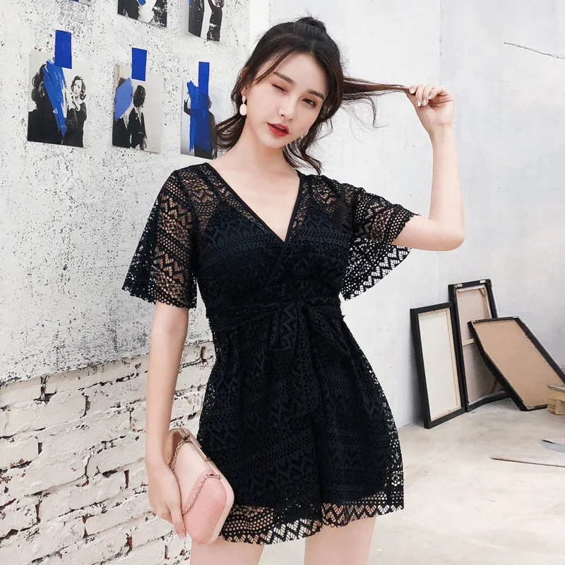 One-piece Swimming Suit Women's Conservative Bubble Hot Spring-Tour Bathing Suit Slimming Belly Covering One-piece Large Size Sw 
One-piece Swimming Suit Women's Conservative Bubble Hot Spring-Tour Bathing Suit Slimming Belly Covering One-piece Large Size Sw