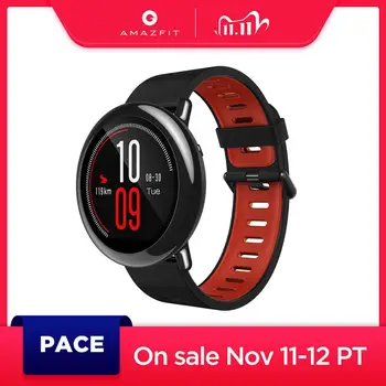 Amazfit Pace Global Version Smartwatch Smart Watch Bluetooth Music GPS GLONASS Information Push Heart Rate For Android phone
Amazfit Pace Global Version Smartwatch Smart Watch Bluetooth Music GPS GLONASS Information Push Heart Rate For Android phone