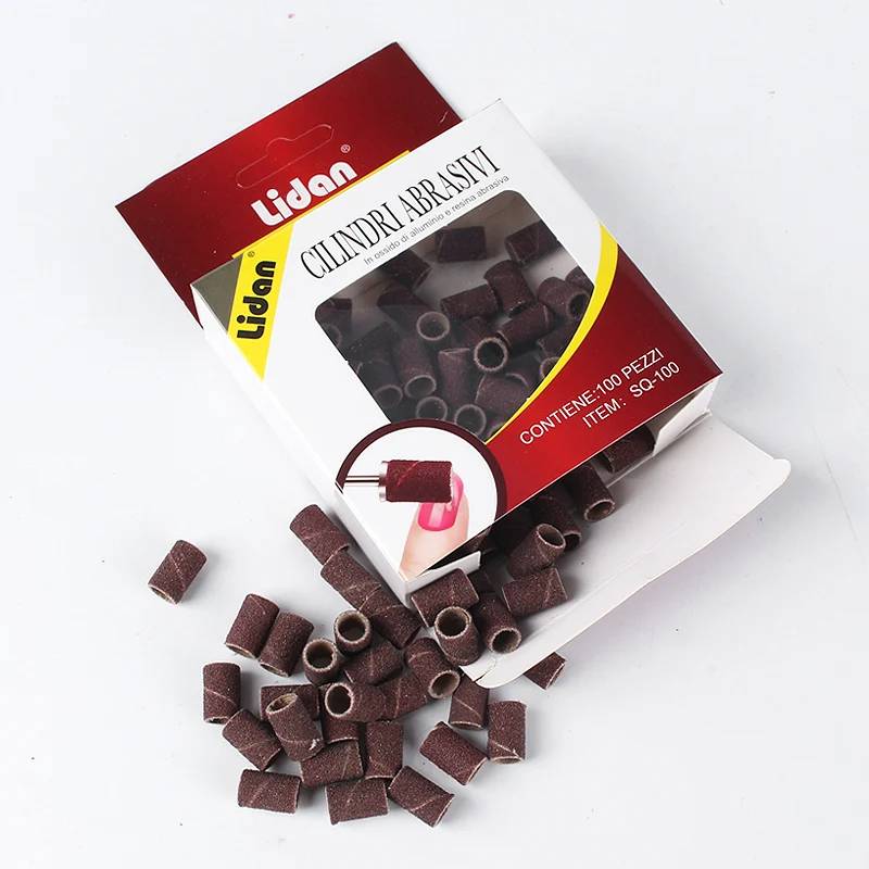 Lidan 100pcs/bag Nail Art Sanding Ring Polishing Head Polish Essential Supplies Grinding Wheel Manicure Tool Three Sizes Choosen
Lidan 100pcs/bag Nail Art Sanding Ring Polishing Head Polish Essential Supplies Grinding Wheel Manicure Tool Three Sizes Choosen