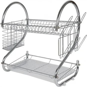 Double-layer 304 Stainless Steel Dish Rack Drain Rack Dry Filter Tableware Storage Box Dishes Dish Supplies Kitchen Rack
Double-layer 304 Stainless Steel Dish Rack Drain Rack Dry Filter Tableware Storage Box Dishes Dish Supplies Kitchen Rack