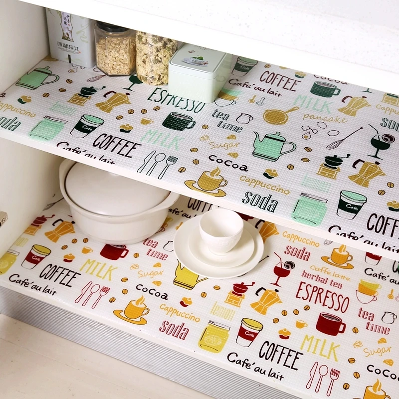 Kitchen Shelf Liners Cabinet Mat Table Drawer Mat Moisture-Proof Waterproof Dust Anti-slip Table Pad scrapbooking Paper
Kitchen Shelf Liners Cabinet Mat Table Drawer Mat Moisture-Proof Waterproof Dust Anti-slip Table Pad scrapbooking Paper