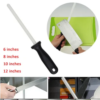 Ceramic Musat Rod Knife Sharpener With ABS Handle Sharpening For Chefs Steel Knives Kitchen Assistant Helper Musat
Ceramic Musat Rod Knife Sharpener With ABS Handle Sharpening For Chefs Steel Knives Kitchen Assistant Helper Musat
