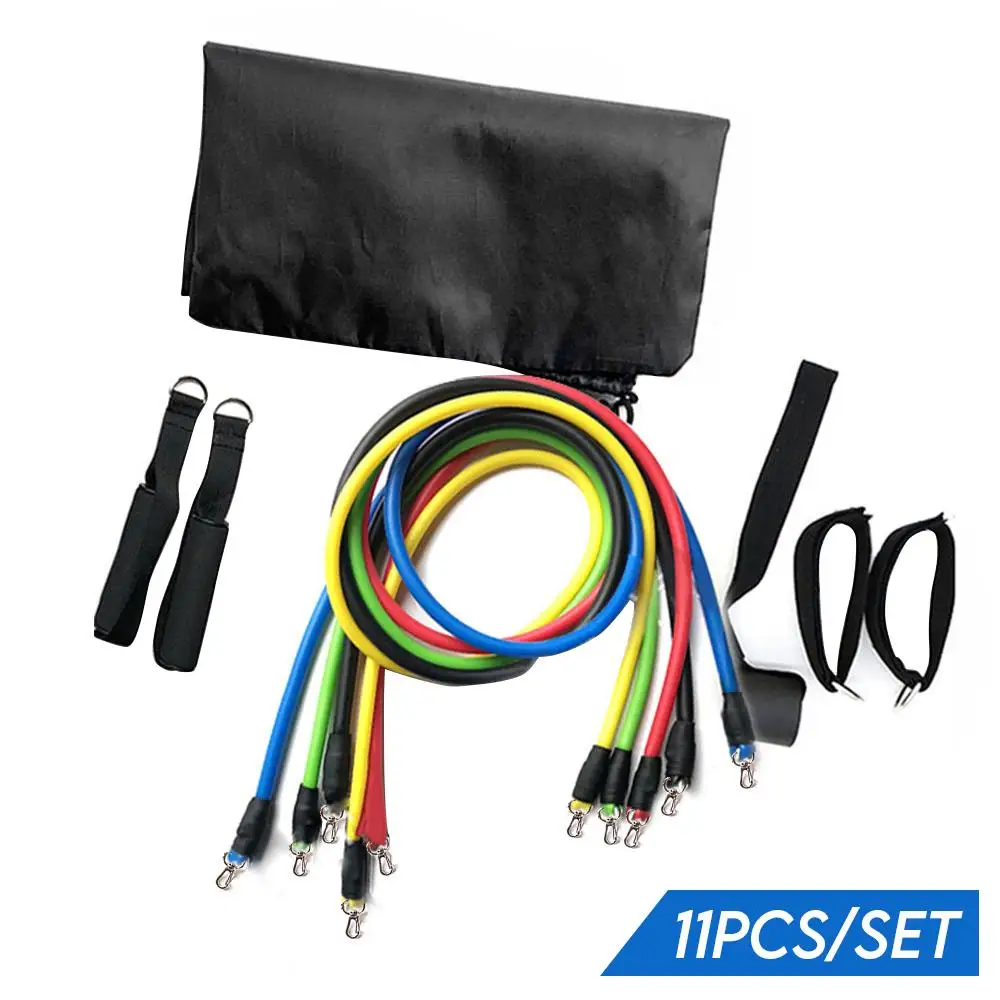 11pcs/set Resistance Bands Latex Tubes Fitness Exercises Yoga Band Pull Rope Crossfit Body Training Expander Workout Pilates
11pcs/set Resistance Bands Latex Tubes Fitness Exercises Yoga Band Pull Rope Crossfit Body Training Expander Workout Pilates