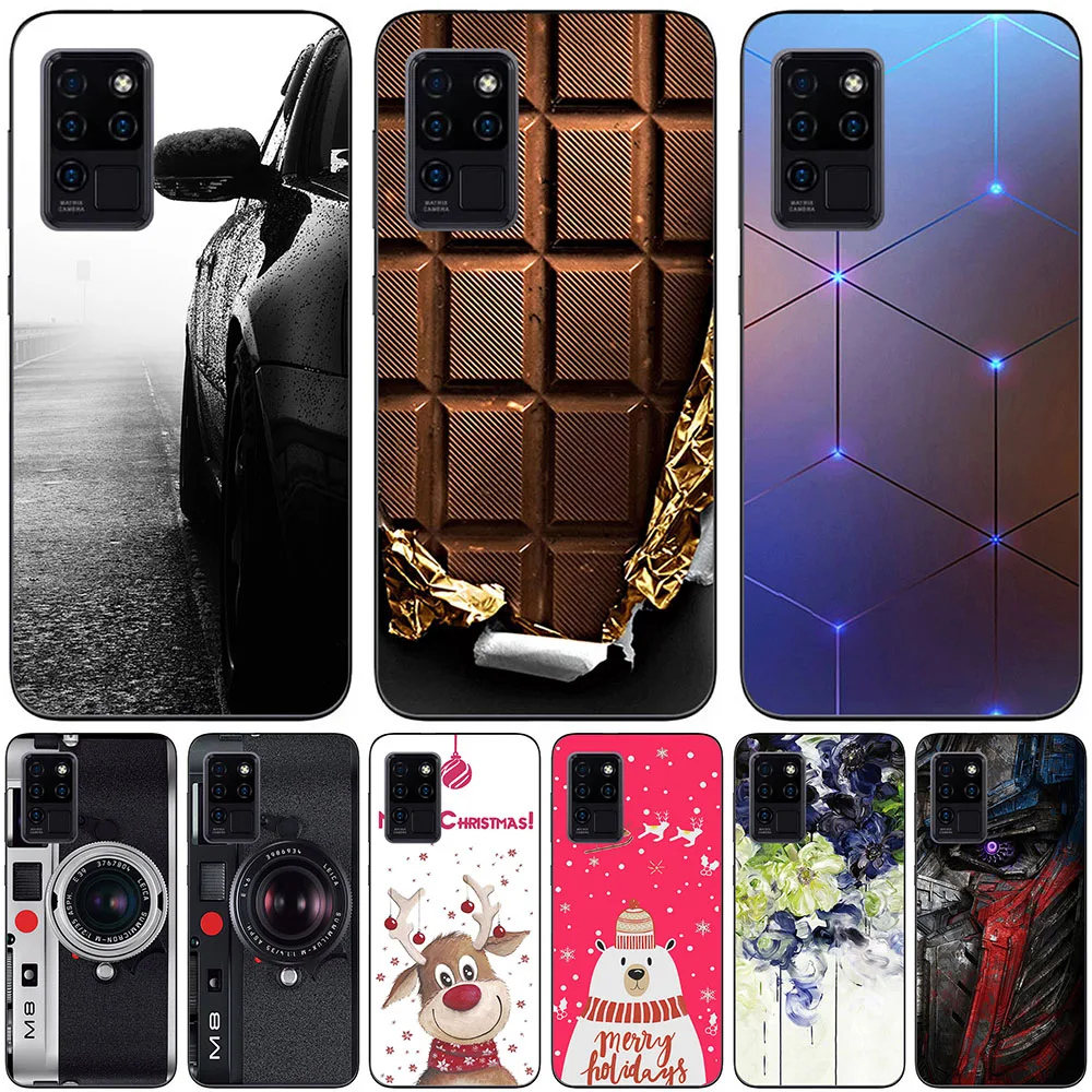 Чехлы и чехлы для телефонов Oukitel C18 Pro C19 C21 2020 Мягкий Силиконовый Модный чехол с