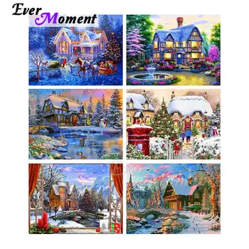 Ever Moment Diamond Painting Christmas Scenic Picture DIY Full Square Drill Mosaic Handicraft Embroidery Wall Decoration 3F2444
Ever Moment Diamond Painting Christmas Scenic Picture DIY Full Square Drill Mosaic Handicraft Embroidery Wall Decoration 3F2444