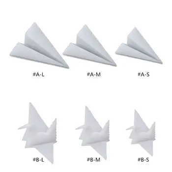 5Pcs Mini Paper Craft Crane Paper Plane Modeling Resin Mold Landscape Fillers DIY Fillings Material Resin Jewerly Making
5Pcs Mini Paper Craft Crane Paper Plane Modeling Resin Mold Landscape Fillers DIY Fillings Material Resin Jewerly Making