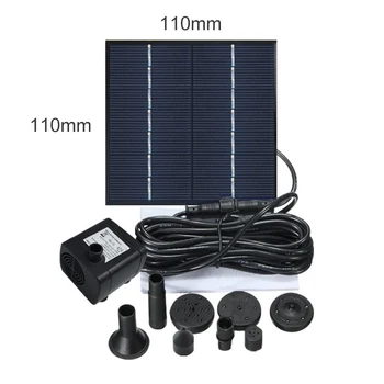 Solar Power Supply Landscape Fountain Submersible Pump For Outdoor Pool Garden Fish Tank Supplies Underwater Pumps
Solar Power Supply Landscape Fountain Submersible Pump For Outdoor Pool Garden Fish Tank Supplies Underwater Pumps