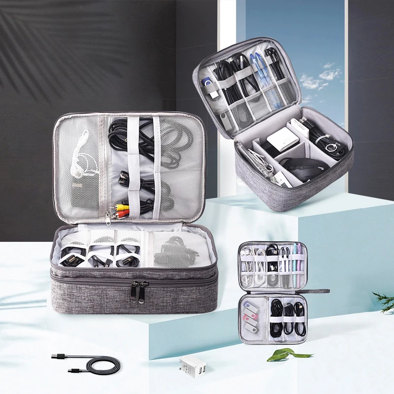 Waterproof Travel Cable Digital Organizer Bag Data Cable USB Multi-function Storage Pouch Disk Power Bank Gadget Kit Accessories
Waterproof Travel Cable Digital Organizer Bag Data Cable USB Multi-function Storage Pouch Disk Power Bank Gadget Kit Accessories