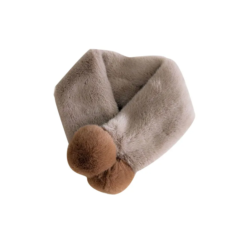 Imitation Rabbit Faux-Fur scarf Women Pure Color Collar Thick Warm Plush Bib Solid Color Hair Ball Scarf SOFT Autumn and Winter
Imitation Rabbit Faux-Fur scarf Women Pure Color Collar Thick Warm Plush Bib Solid Color Hair Ball Scarf SOFT Autumn and Winter