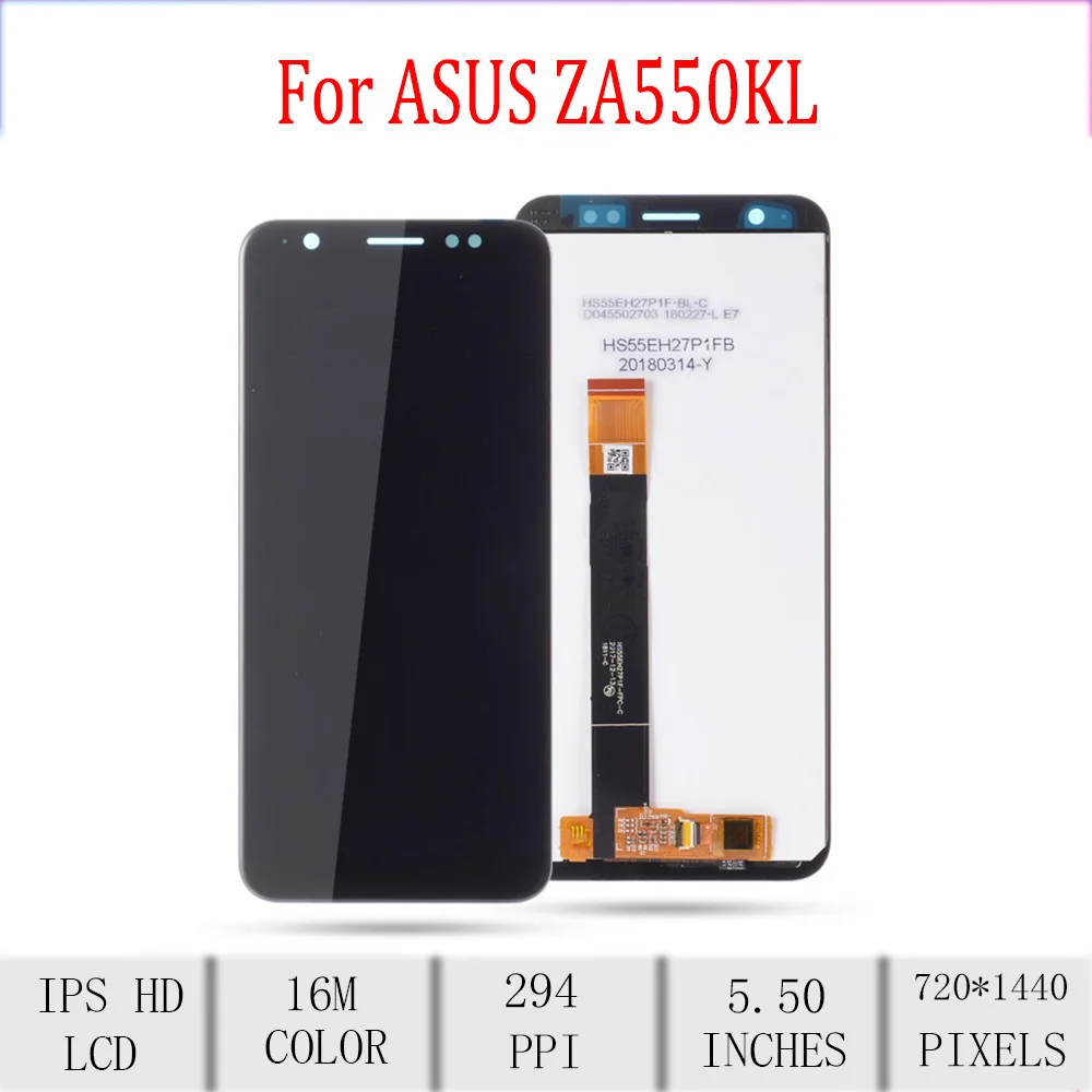 Original For ASUS Zenfone Live L1 ZA550KL X00RD LCD Display Touch Screen Digitizer Assembly For Asus ZA550KL Display with Frame
Original For ASUS Zenfone Live L1 ZA550KL X00RD LCD Display Touch Screen Digitizer Assembly For Asus ZA550KL Display with Frame