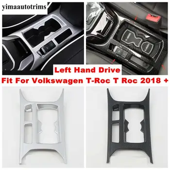 Gearbox Shift Stall Water Cup Holder Panel Cover Trim For Volkswagen T-Roc T Roc 2018 - 2020 Carbon Fiber / Matte Accessories 
Gearbox Shift Stall Water Cup Holder Panel Cover Trim For Volkswagen T-Roc T Roc 2018 - 2020 Carbon Fiber / Matte Accessories