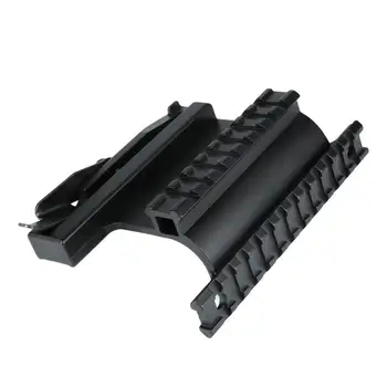 Tactical AK Double Picatinny Rail Side Mount Quick Release Style Fit Scopes Right On Top Of Bore Centerline For AK47 AK74
Tactical AK Double Picatinny Rail Side Mount Quick Release Style Fit Scopes Right On Top Of Bore Centerline For AK47 AK74