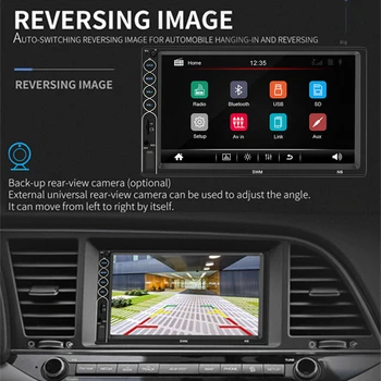 Newest MP5 MP4 Player Mirror Link Auto Radio 2 Din 7" LCD Touch Screen Bluetooth Car Radio Stereo FM/USB/TF/AUX With Rear Camera
Newest MP5 MP4 Player Mirror Link Auto Radio 2 Din 7" LCD Touch Screen Bluetooth Car Radio Stereo FM/USB/TF/AUX With Rear Camera