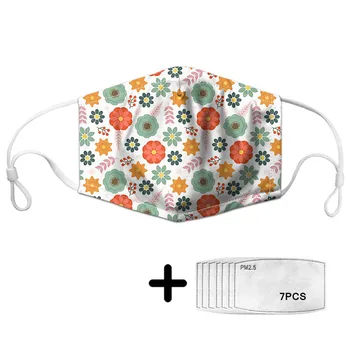 Pretty Floral Print Women Filter Face Masks With PM2.5 Dustproof Protective Mouth Mask Reusable For Ladies Washable Cubrebocas
Pretty Floral Print Women Filter Face Masks With PM2.5 Dustproof Protective Mouth Mask Reusable For Ladies Washable Cubrebocas