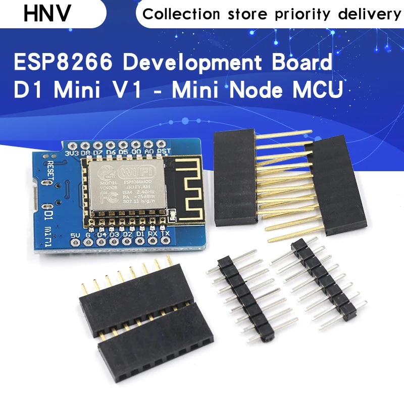 5 шт. D1 mini V1 - Mini NodeMcu 4 м байты Lua WIFI Интернет вещей макетная плата на основе ESP8266 от