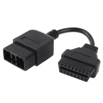 9 Pin for Subaru 9Pin Male to OBD OBD2 OBDII DLC 16 Pin 16Pin Female Car Diagnostic Tool Adapter Converter Cable
9 Pin for Subaru 9Pin Male to OBD OBD2 OBDII DLC 16 Pin 16Pin Female Car Diagnostic Tool Adapter Converter Cable