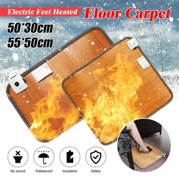 Quick Heat Waterproof 55*50cm/50x30cm Winter Electric Foot Feet Warmer Heated Floor Carpet Pad Mat Office Home
Quick Heat Waterproof 55*50cm/50x30cm Winter Electric Foot Feet Warmer Heated Floor Carpet Pad Mat Office Home