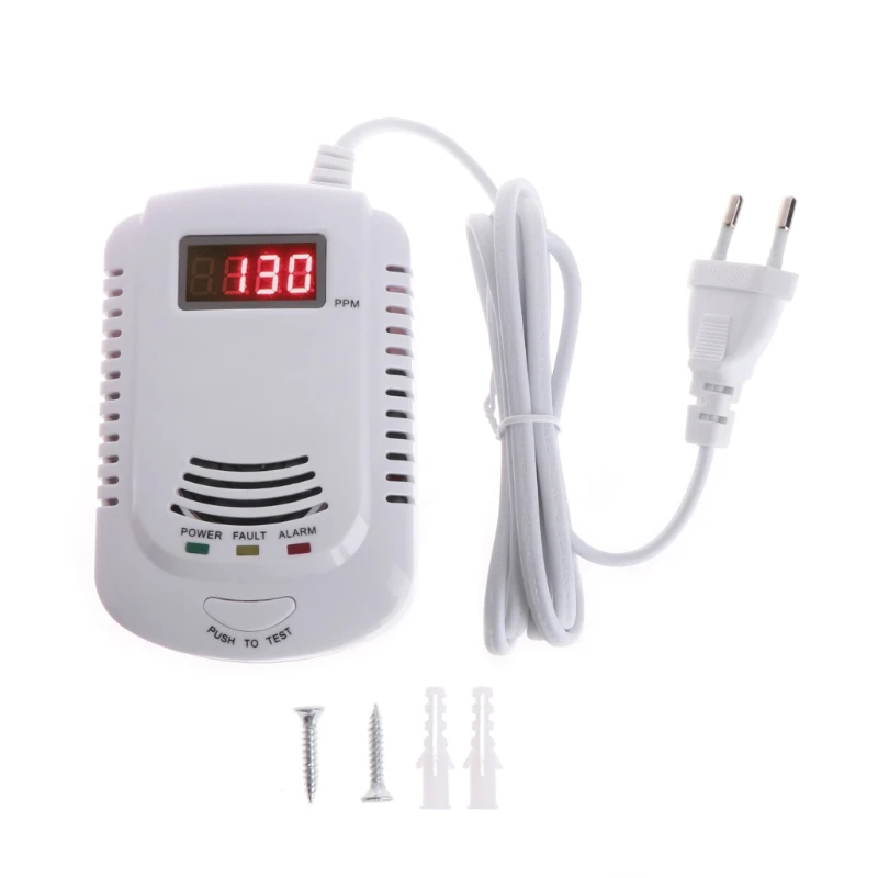 Coalgas Natural Gas Methane Propane Leak Detector Tester Measurer Home Security EU Plug
Coalgas Natural Gas Methane Propane Leak Detector Tester Measurer Home Security EU Plug