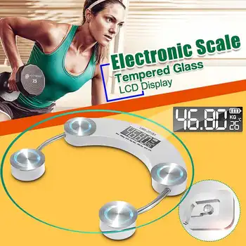 180KG Toughened Glass Electroni Digital Body Scales Bathroom Gym Smart Scales LCD Display Body Weighing Digital Weight Scale
180KG Toughened Glass Electroni Digital Body Scales Bathroom Gym Smart Scales LCD Display Body Weighing Digital Weight Scale