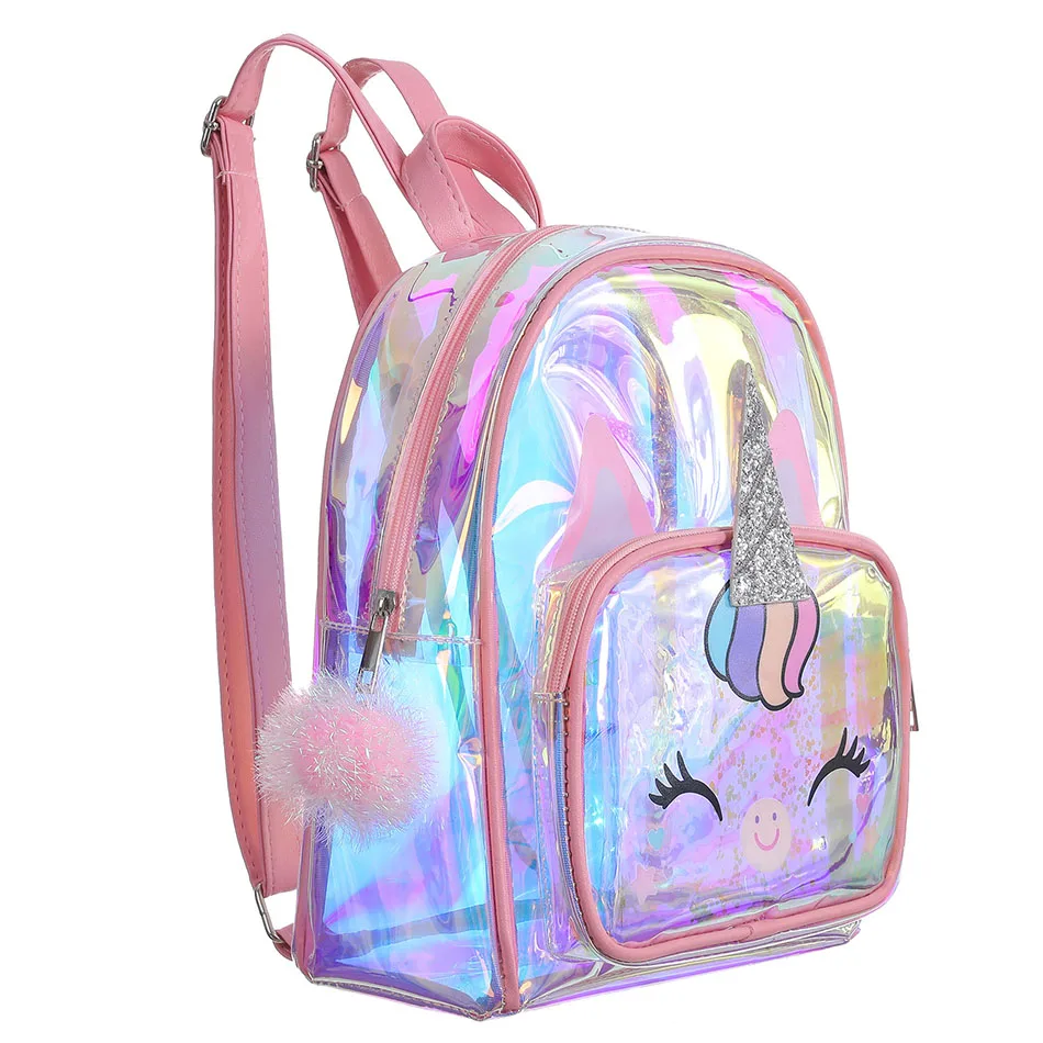 2021 New Unicorn Transparent Backpack Cartoon Tpu Children's Laser Colorful Backpacks Girls Spring Outing School Bag Kids Bags 2021 New Unicorn Transparent Backpack Cartoon Tpu Children's Laser Colorful Backpacks Girls Spring Outing School Bag Kids Bags