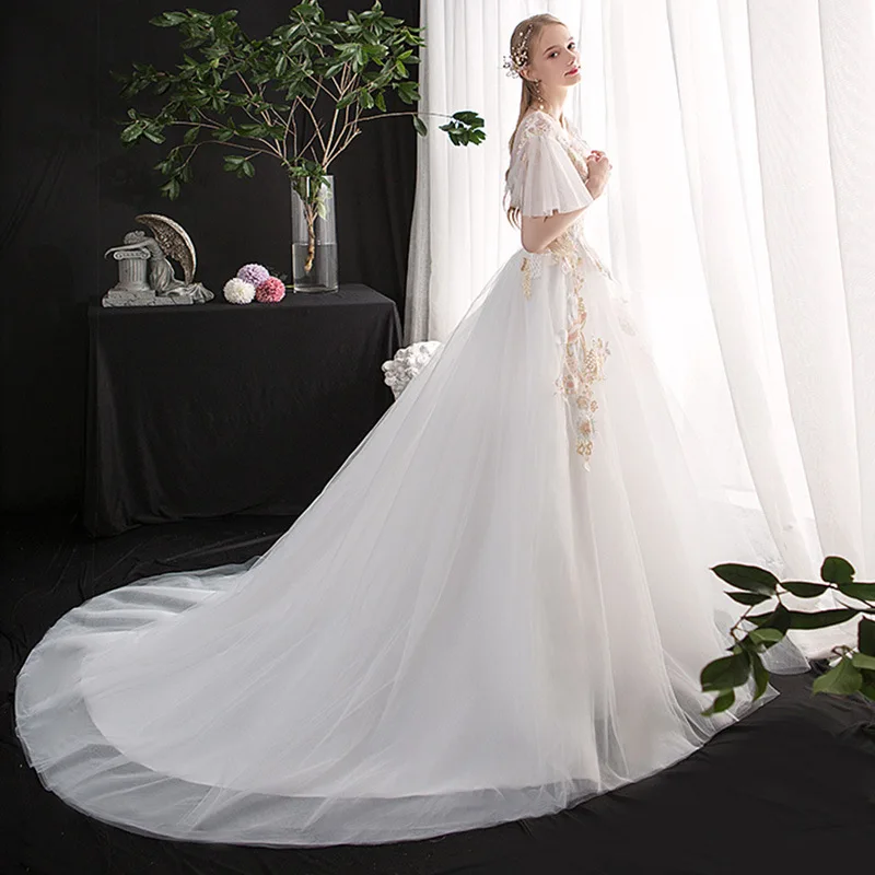 Robe De Cocktail Courte Dress 2020 New Light One Shoulder Trumpet Sleeve Small Tail Soft Thin Dream Large Autumn Pregnant Woman
Robe De Cocktail Courte Dress 2020 New Light One Shoulder Trumpet Sleeve Small Tail Soft Thin Dream Large Autumn Pregnant Woman