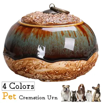 New 4 color Pet Cremation Ceramics Memorial Urn Jar for Dog Cat Bird Mouse Ashes Keepsake Storage Box
New 4 color Pet Cremation Ceramics Memorial Urn Jar for Dog Cat Bird Mouse Ashes Keepsake Storage Box