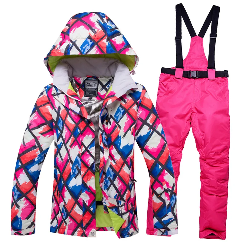 2019 Women's Skiing Suit Winter Snow Sportswear Outdoor Breathable Waterproof Windproof Warm Snowboarding Jacket Pant Set Female
2019 Women's Skiing Suit Winter Snow Sportswear Outdoor Breathable Waterproof Windproof Warm Snowboarding Jacket Pant Set Female