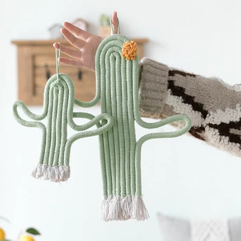 Cactus Hanging Decorations Handmade Macrame Weaving Plants Kids Room Decoration Home Nursery Party Holiday Wall Décor
Cactus Hanging Decorations Handmade Macrame Weaving Plants Kids Room Decoration Home Nursery Party Holiday Wall Décor