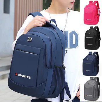 Oxford Cloth Student School Bag Computer Backpack Outdoor Leisure Travel Bag Solid Color Waterproof Shoulder Bag for Teenager
Oxford Cloth Student School Bag Computer Backpack Outdoor Leisure Travel Bag Solid Color Waterproof Shoulder Bag for Teenager