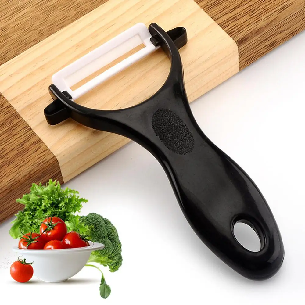 

Vegetable Peeler Kitchen Tool Creative Ceramics Fruit Peeler Parer Cutter Melon Planing Ceramic Peeling Knife Slicer Cutter 2020