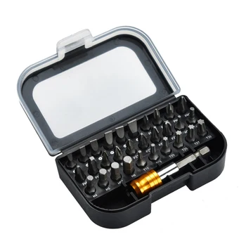 31pcs Magnetic Quick Release Hand Tools Hex Chuck Screwdriver Bit Power Extension Adapter Repair Set Steel Commonly Used
31pcs Magnetic Quick Release Hand Tools Hex Chuck Screwdriver Bit Power Extension Adapter Repair Set Steel Commonly Used