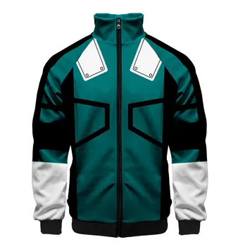 Hot Anime My hero academia 3D print Zipper jacket Japanese Cosplay New Fashion Cool Spring Clothes stand collar Sweatshirt
Hot Anime My hero academia 3D print Zipper jacket Japanese Cosplay New Fashion Cool Spring Clothes stand collar Sweatshirt
