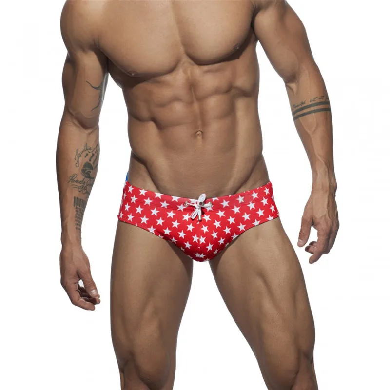 Print Mens Swimsuit Sexy Swimwear Trunks Triangle Swimming Briefs Brave Person Low Waist Bathing Suit Fashion Shorts Pants 2020
Print Mens Swimsuit Sexy Swimwear Trunks Triangle Swimming Briefs Brave Person Low Waist Bathing Suit Fashion Shorts Pants 2020