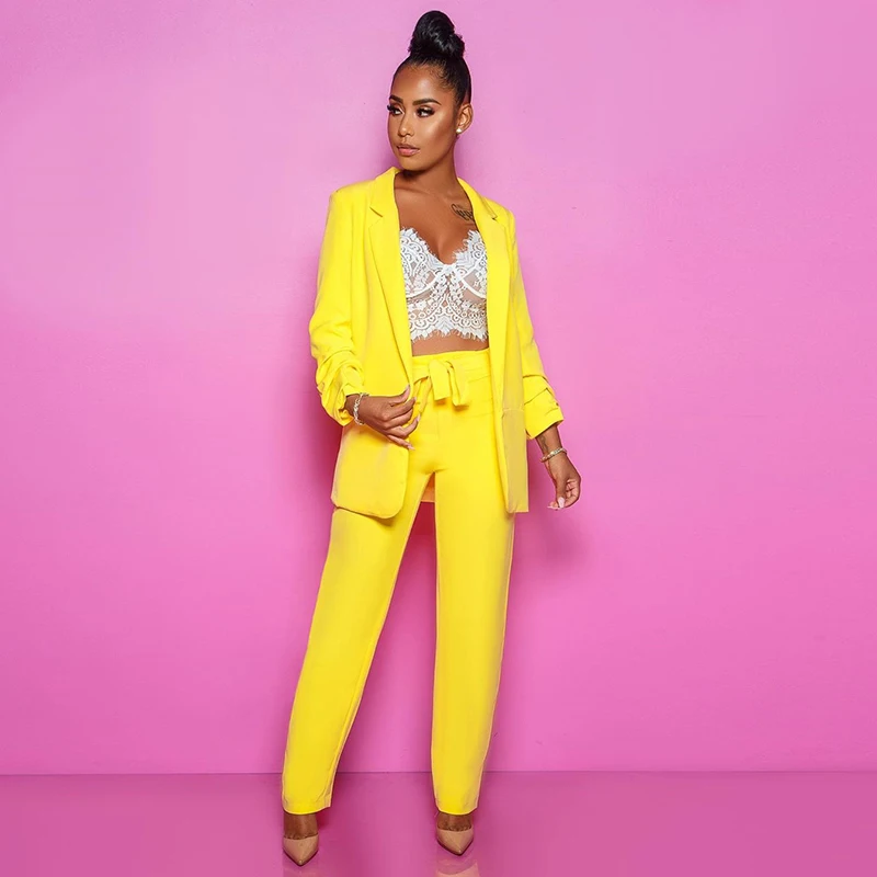 TWO PIECE SET Office Lady Work Wear Business Women Formal Pantsuit Elegant Uniform Design Tweed Suit Cardigan Jacket Party 2 pcs
TWO PIECE SET Office Lady Work Wear Business Women Formal Pantsuit Elegant Uniform Design Tweed Suit Cardigan Jacket Party 2 pcs