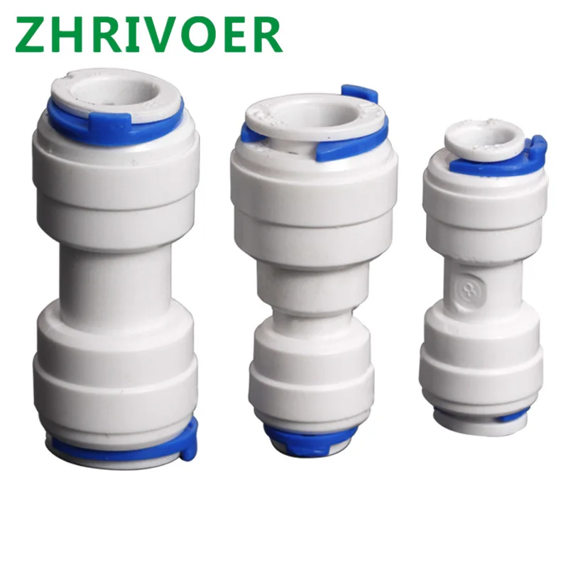 Hose Connection Coupling Reducing Plastic Quick Pipe Fitting Reverse Osmosis Connector RO Water System Equal Straight 1/4" 3/8"
Hose Connection Coupling Reducing Plastic Quick Pipe Fitting Reverse Osmosis Connector RO Water System Equal Straight 1/4" 3/8"