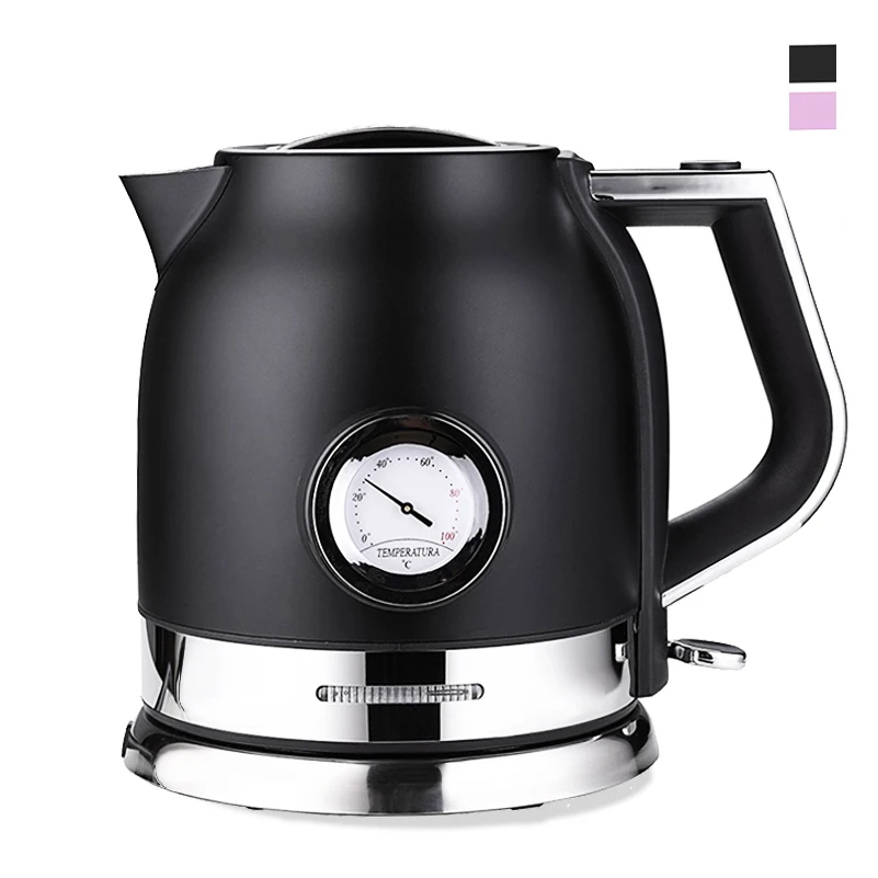 2019 1.8L 304 Stainless Electric Kettle With Water Temperature Control Meter Household Quick Heating Electric Boiling Tea Pot
2019 1.8L 304 Stainless Electric Kettle With Water Temperature Control Meter Household Quick Heating Electric Boiling Tea Pot