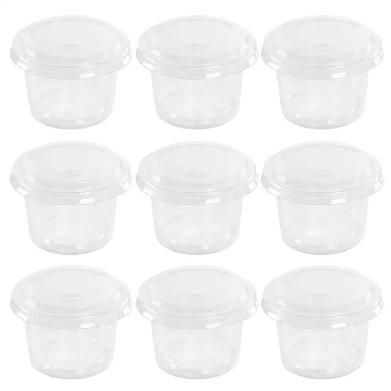 200pcs Disposable Sauce Cups Convenient Useful Practical Mousse Cup Pudding Cup Plastic Jelly Cups for Home Shop
200pcs Disposable Sauce Cups Convenient Useful Practical Mousse Cup Pudding Cup Plastic Jelly Cups for Home Shop