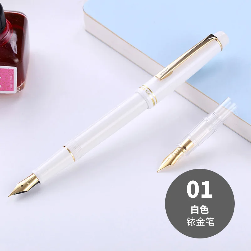 

Yongsheng 659 F EF Double Nib Fountain Pen Double Pen Grip Package