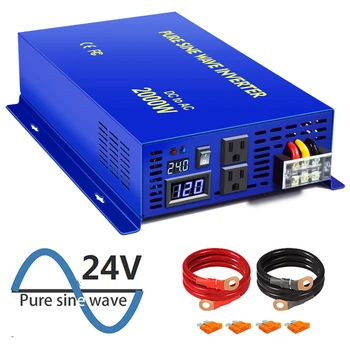 XYZ INVT 2000 watt Pure Sine Wave Inverter Car Battery / Home Use 12v 24v 36v 48v dc to ac 120v 240V for Off Grid Solar System 
XYZ INVT 2000 watt Pure Sine Wave Inverter Car Battery / Home Use 12v 24v 36v 48v dc to ac 120v 240V for Off Grid Solar System