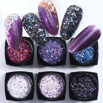 6 Box Holographic Glitter Nail Powder Shiny 3D Hexagon Colorful Sequins Spangles For Nails Art Decorations Manicure LA1539-03
6 Box Holographic Glitter Nail Powder Shiny 3D Hexagon Colorful Sequins Spangles For Nails Art Decorations Manicure LA1539-03
