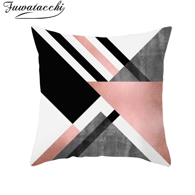 Fuwatacchi 4pcs/lot Geometric Cushion Cover Splicing Wave Point Decorative Pillows Cover for Bed Sofa Polyester Throw Pillowcase
Fuwatacchi 4pcs/lot Geometric Cushion Cover Splicing Wave Point Decorative Pillows Cover for Bed Sofa Polyester Throw Pillowcase