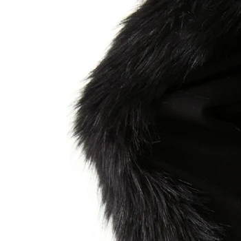 Newly Women Winter Faux Furs Coat Stand Collar Black Fluffy Long Sleeves Warm Female Tops FIF66
Newly Women Winter Faux Furs Coat Stand Collar Black Fluffy Long Sleeves Warm Female Tops FIF66