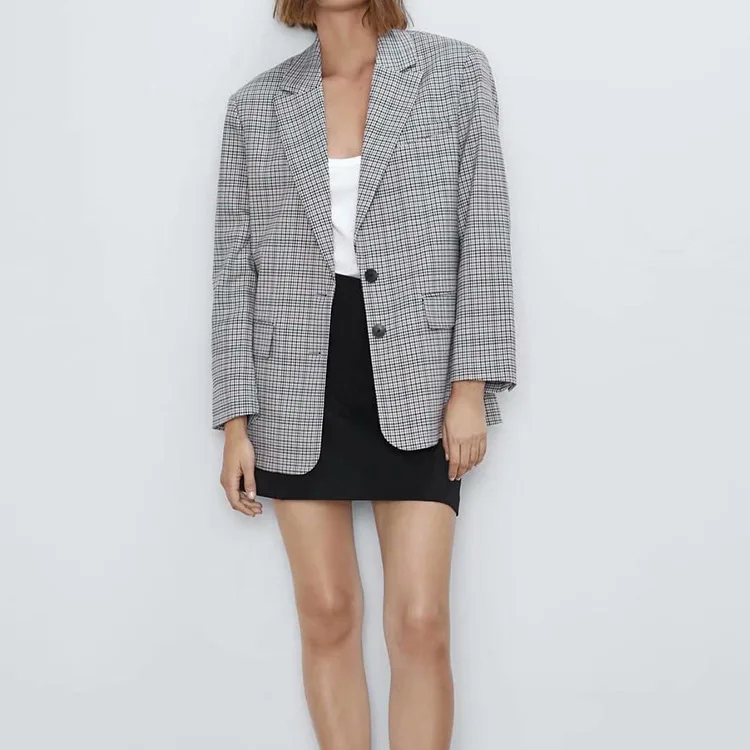 2019 Overplus of Goods Exported to Europe And US Autumn And Winter New Style Fold-down Collar Long Sleeve Suit Jacket Pattern En
2019 Overplus of Goods Exported to Europe And US Autumn And Winter New Style Fold-down Collar Long Sleeve Suit Jacket Pattern En