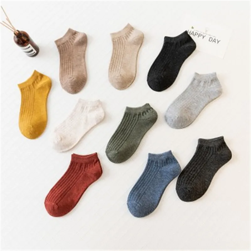 1Pair Hot Cotton Men Socks Unsex Ankle Boat Sock Couple Low Ankle Sock Stripes Breathable Deep Color Short Socks For Women Girls
1Pair Hot Cotton Men Socks Unsex Ankle Boat Sock Couple Low Ankle Sock Stripes Breathable Deep Color Short Socks For Women Girls