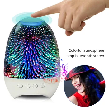 Colorful Atmosphere LED Light Bluetooth Speaker Portable Music Audio Stereo Sound Speaker Suitable For Home Parties Festivals
Colorful Atmosphere LED Light Bluetooth Speaker Portable Music Audio Stereo Sound Speaker Suitable For Home Parties Festivals