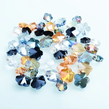 Flower Shape Beads 10mm 14mm Multi-Color Glass Beads For Making Jewelry 
Flower Shape Beads 10mm 14mm Multi-Color Glass Beads For Making Jewelry